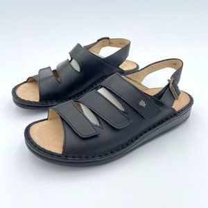 New in Box! Finn Comfort - Sylt - 82509 - Black- Size 40 / 9.5